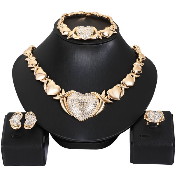 women dubai jewelry sets luxury bridal nigerian wedding african beads jewelry set costume new design, Golden;silver
women dubai jewelry sets luxury bridal nigerian wedding african beads jewelry set costume new design, Golden;silver