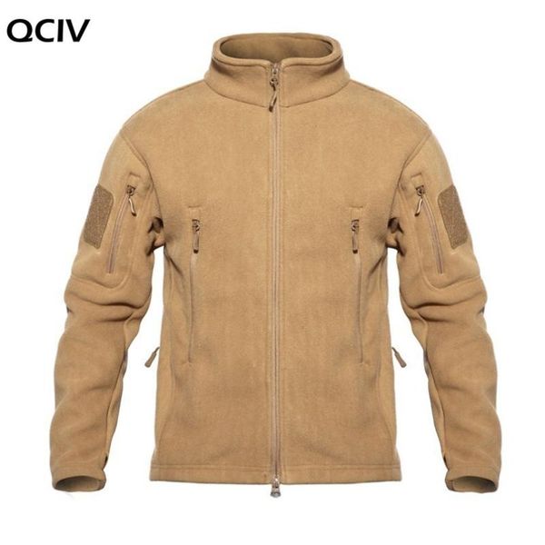 men's jackets winter warm fleece men military windproof thicken multi-pocket casual hoodie coat clothing, Black;brown
men's jackets winter warm fleece men military windproof thicken multi-pocket casual hoodie coat clothing, Black;brown