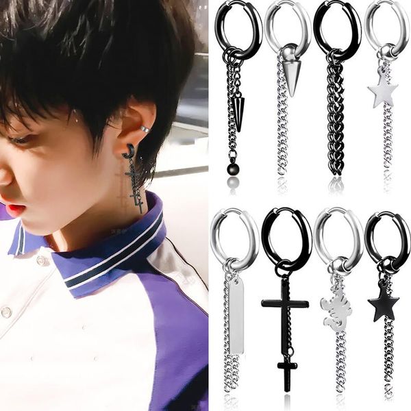 stud fashion 2 colors punk women stainless earrings cross upper ear cartilage earring for men jewelry, Golden;silver
stud fashion 2 colors punk women stainless earrings cross upper ear cartilage earring for men jewelry, Golden;silver