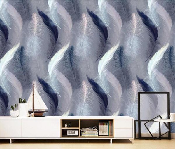 customized 3d wallpaper mural european hand-painted blue and white black feather decoration background wall wallpapers
customized 3d wallpaper mural european hand-painted blue and white black feather decoration background wall wallpapers