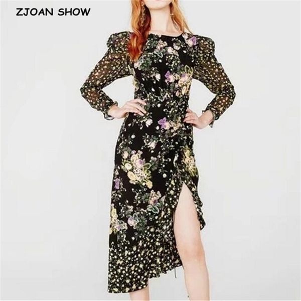 spring women ruched asymmetrical hem floral print tie bow backless long sleeve dress vintage dresses femme vestidos 210429, Black;gray
spring women ruched asymmetrical hem floral print tie bow backless long sleeve dress vintage dresses femme vestidos 210429, Black;gray