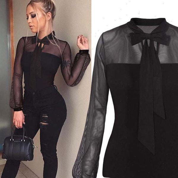 long sleeve bodysuit womens jumpsuit backless transparent bodycon body femme de mujer, Black;white
long sleeve bodysuit womens jumpsuit backless transparent bodycon body femme de mujer, Black;white