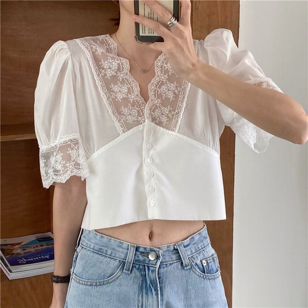blouses white lace sleeves thin deep v-neck solid summer short shirts comfortable women sweet high waist blouses
blouses white lace sleeves thin deep v-neck solid summer short shirts comfortable women sweet high waist blouses