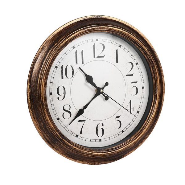 1pc retro clock decoration nordic style wall household hanging clocks 
1pc retro clock decoration nordic style wall household hanging clocks