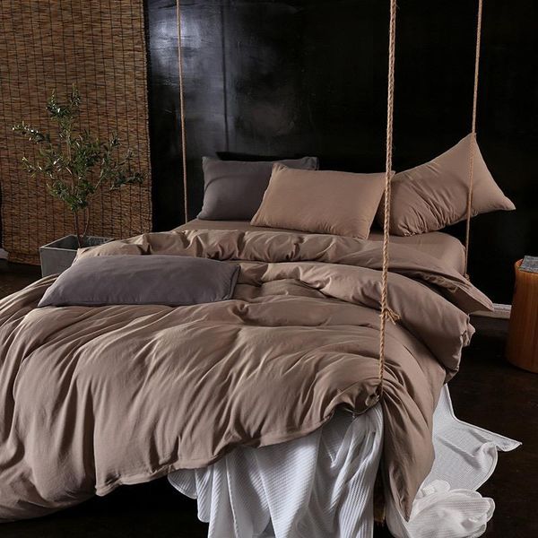bedding sets solid color washed cotton duvet quilt cover pillow case bed sheet comfortable breathable double king set oceania
bedding sets solid color washed cotton duvet quilt cover pillow case bed sheet comfortable breathable double king set oceania