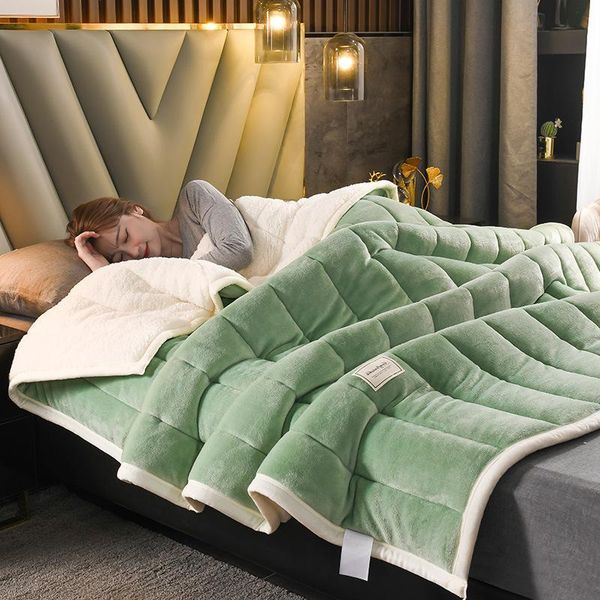 blankets european style three-ply throw blanket thickened berber fleece double flannel sofa covered coral velvet bed quilts
blankets european style three-ply throw blanket thickened berber fleece double flannel sofa covered coral velvet bed quilts
