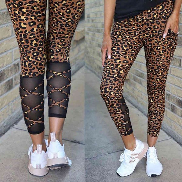 women pencil pant leopard print mesh patchwork cross strap decor see through high wasit bodycon long trouser female joggers 210507, Black;white
women pencil pant leopard print mesh patchwork cross strap decor see through high wasit bodycon long trouser female joggers 210507, Black;white