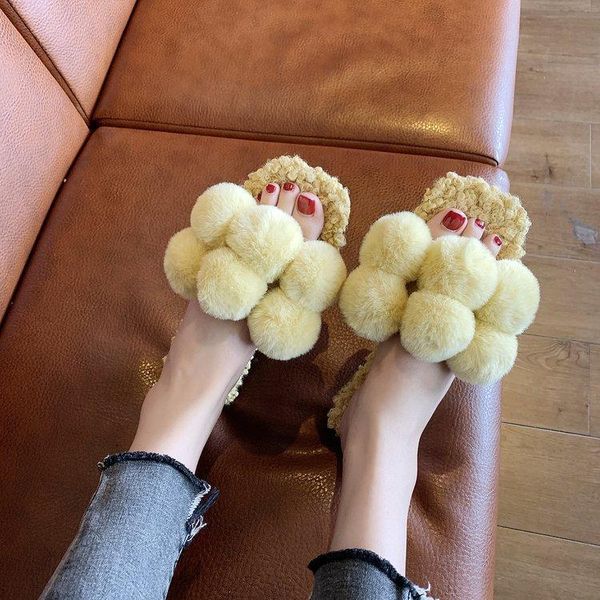 women's slippers shoes cute cotton short plush flat casual open-toe loafers women outdoor summer, Black
women's slippers shoes cute cotton short plush flat casual open-toe loafers women outdoor summer, Black