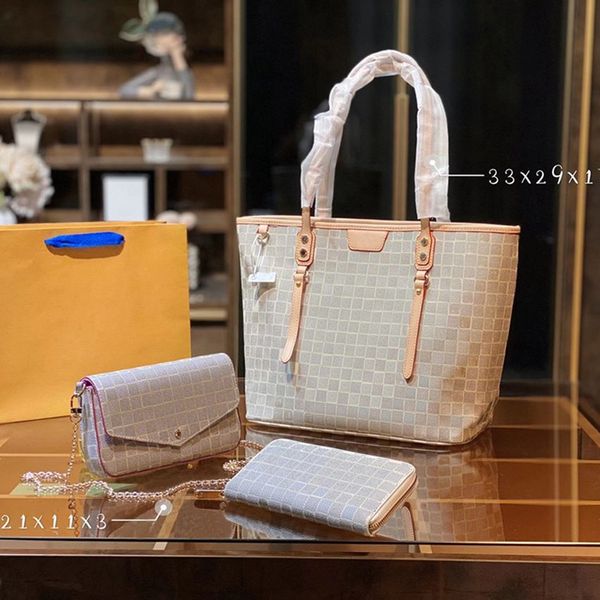 3pc luxurys designers women fashion totes handbags cross body shoulder bags combination famous classic flower brown capacity portable day ba
3pc luxurys designers women fashion totes handbags cross body shoulder bags combination famous classic flower brown capacity portable day ba