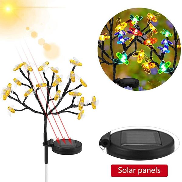 2pcs solar powered simulation honey bee shape string light garden outdoor 20 led colorful fairy garland lamp lawn camping patio lamps
2pcs solar powered simulation honey bee shape string light garden outdoor 20 led colorful fairy garland lamp lawn camping patio lamps