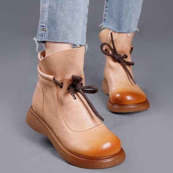 boots female ankle shoes for women genuine leather 2021 winter lace-up round toe flat with leisure handmade platform, Black
boots female ankle shoes for women genuine leather 2021 winter lace-up round toe flat with leisure handmade platform, Black