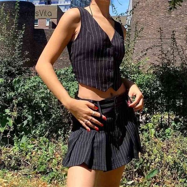 summer y2k womens vests single breasted striped waistcoat vest office lady stretchy woman korean fashion 210909, Black;white
summer y2k womens vests single breasted striped waistcoat vest office lady stretchy woman korean fashion 210909, Black;white