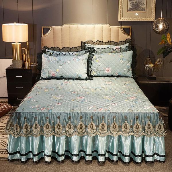 sheets & sets padded cotton lace bed skirt one-piece princess non-slip cover quilt sheet
sheets & sets padded cotton lace bed skirt one-piece princess non-slip cover quilt sheet