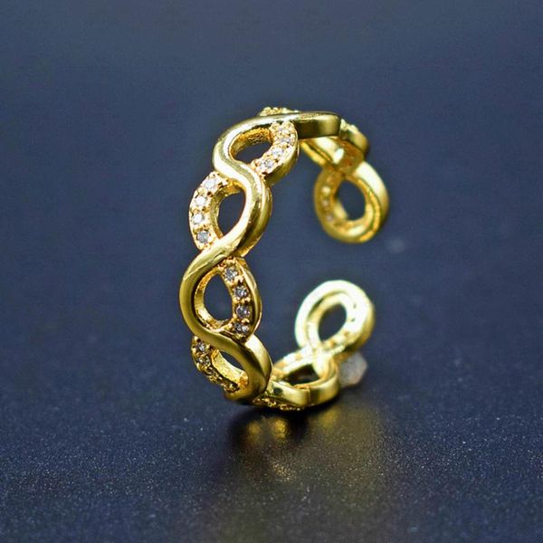 wedding rings fashion jewelry cz zircon endless love claddagh 8 shape for women ring gold color finger engagement, Slivery;golden
wedding rings fashion jewelry cz zircon endless love claddagh 8 shape for women ring gold color finger engagement, Slivery;golden