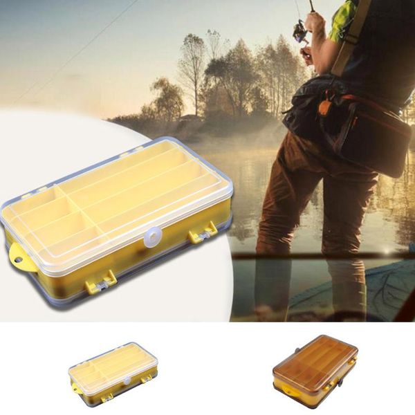 double side compartments fishing lure box multifunctional hooks spoons tackle storage accessories
double side compartments fishing lure box multifunctional hooks spoons tackle storage accessories