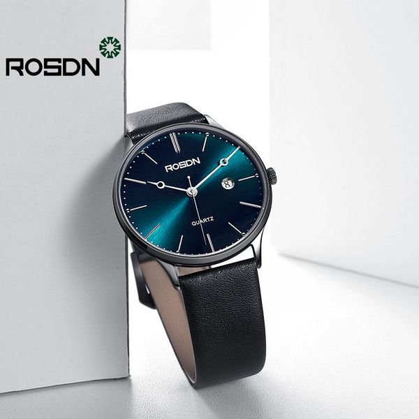 wristwatches rosdn sapphire mirror genuine watch men's simple casual temperament fashion waterproof quartz watches, Slivery;brown
wristwatches rosdn sapphire mirror genuine watch men's simple casual temperament fashion waterproof quartz watches, Slivery;brown
