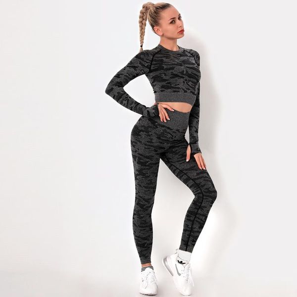 pieces gym set workout clothes for women fitness camouflage long sleeve seamless scrunch buleggings yoga sport suits outfit
pieces gym set workout clothes for women fitness camouflage long sleeve seamless scrunch buleggings yoga sport suits outfit