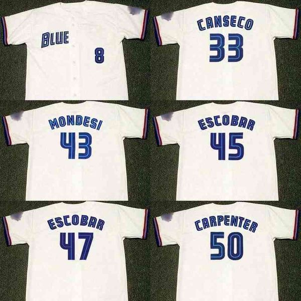 men 33 jose canseco 43 raul mondesi 50 chris carpenter 45 kelvim escobar 47 kelvim escobar 1999 baseball jersey, Black
men 33 jose canseco 43 raul mondesi 50 chris carpenter 45 kelvim escobar 47 kelvim escobar 1999 baseball jersey, Black