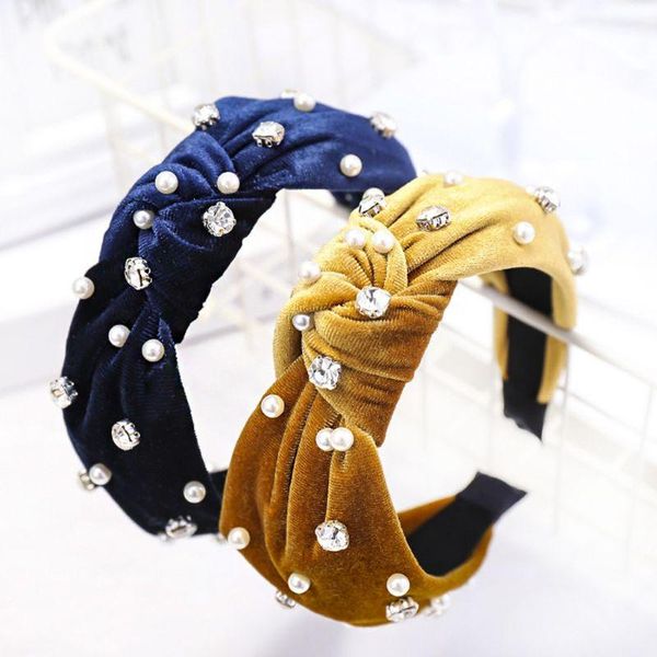 womens jewelry wide headband rhinestone faux pearl studs knot velvet hair hoop accessories
womens jewelry wide headband rhinestone faux pearl studs knot velvet hair hoop accessories