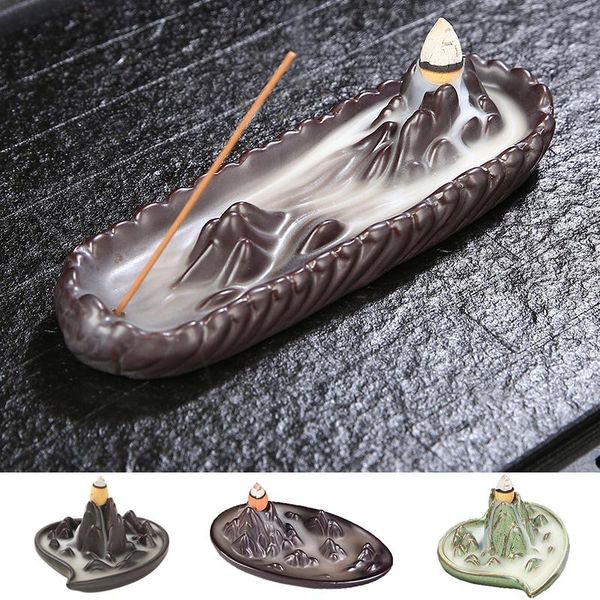 fragrance lamps creativity ceramic backflow incense burner retro aroma therapy living room decoration waterfall censer holder home
fragrance lamps creativity ceramic backflow incense burner retro aroma therapy living room decoration waterfall censer holder home