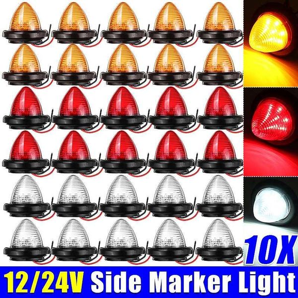 emergency lights 1pc 12v / 24v car 7led side marker light tail lamp for universal truck trailer caravan lorry van 
emergency lights 1pc 12v / 24v car 7led side marker light tail lamp for universal truck trailer caravan lorry van