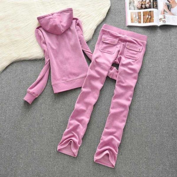 juicy brands women's tracksuits sweatshirts two piece pants lovers brand women sporting suits set velvet straight-leg pant casual hoode, Gray
juicy brands women's tracksuits sweatshirts two piece pants lovers brand women sporting suits set velvet straight-leg pant casual hoode, Gray