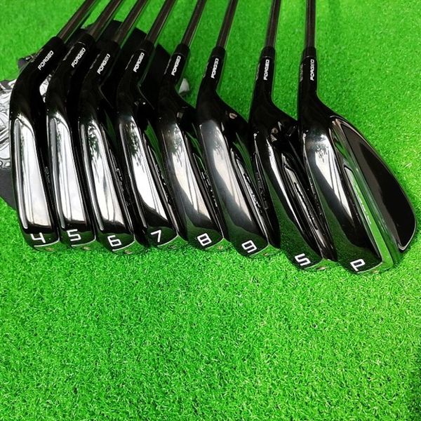 golf clubs irons set 790 p forged steel graphite shafts regular stiff with head covers
golf clubs irons set 790 p forged steel graphite shafts regular stiff with head covers