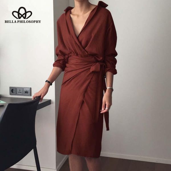 casual dresses philosophy long sleeve v-neck maxi shirt cotton linen dress female vintage sashes lady formal, Black;gray 
casual dresses philosophy long sleeve v-neck maxi shirt cotton linen dress female vintage sashes lady formal, Black;gray