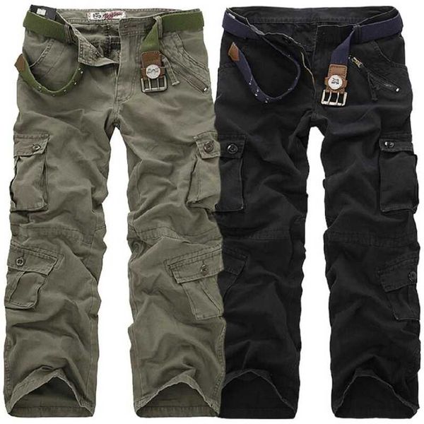 men cargo pants casual long trousers loose multi pocket camouflage military pants men's street joggers plus size 44 211013, Black
men cargo pants casual long trousers loose multi pocket camouflage military pants men's street joggers plus size 44 211013, Black