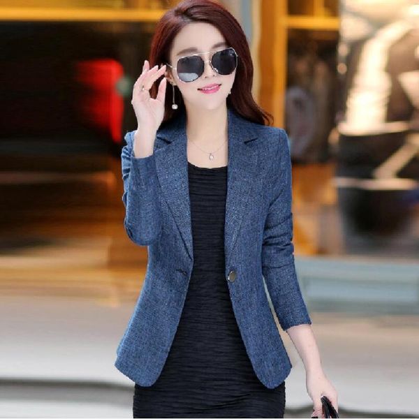women's suits & blazers women and jackets 2021 spring autumn fashion single button blazer femenino ladies female, White;black
women's suits & blazers women and jackets 2021 spring autumn fashion single button blazer femenino ladies female, White;black