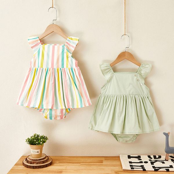 newborn rainbow stripe toddlers kids jumpsuits summer baby girls rompers shorts sleeve style infants clothes, Blue
newborn rainbow stripe toddlers kids jumpsuits summer baby girls rompers shorts sleeve style infants clothes, Blue