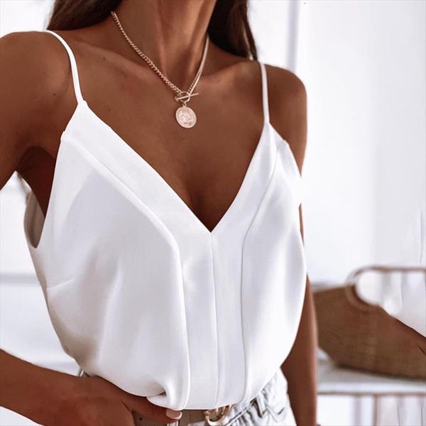 v neck solid color women camis camisole off shoulder knitted ribbed casual fitness vest, White
v neck solid color women camis camisole off shoulder knitted ribbed casual fitness vest, White