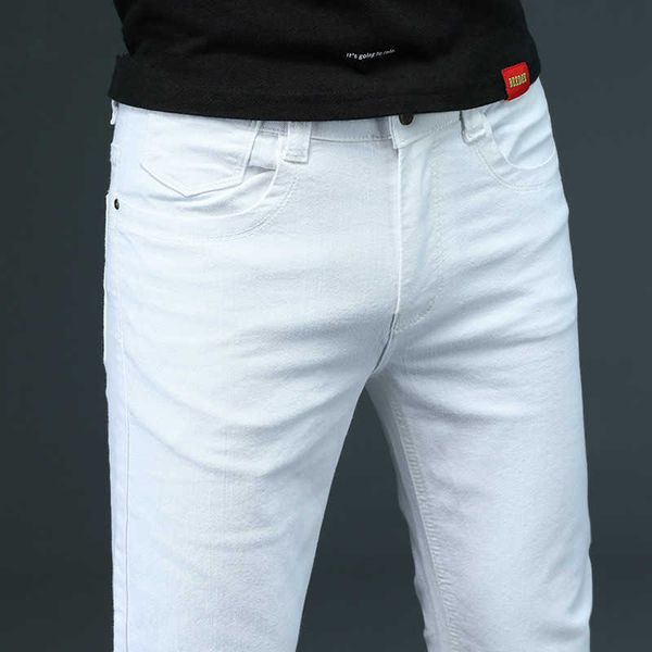 2021 new men cotton casual business stretch denim trousers male fashion brand pants classic style men's skinny white jeans 28-38 x0621, Blue
2021 new men cotton casual business stretch denim trousers male fashion brand pants classic style men's skinny white jeans 28-38 x0621, Blue