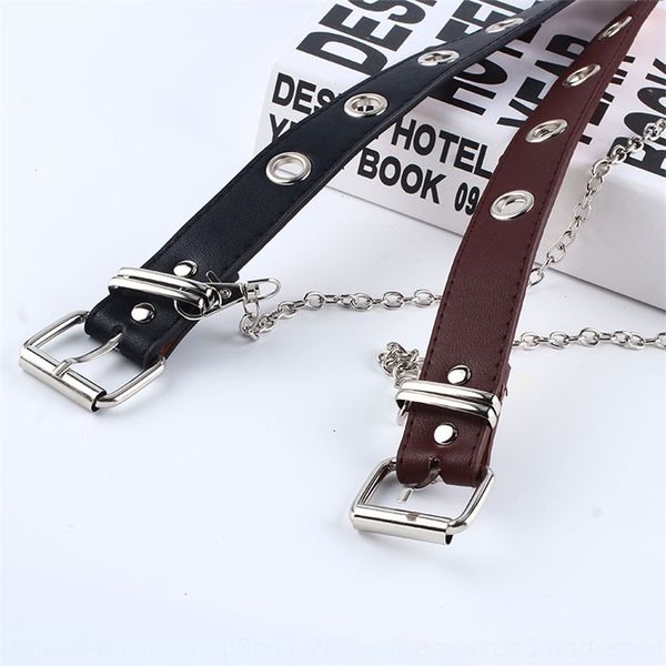 rwu self produced and self sold punk style korean fashion chain decoration jeans belts and jeans trouser corned belt, Black;brown
rwu self produced and self sold punk style korean fashion chain decoration jeans belts and jeans trouser corned belt, Black;brown