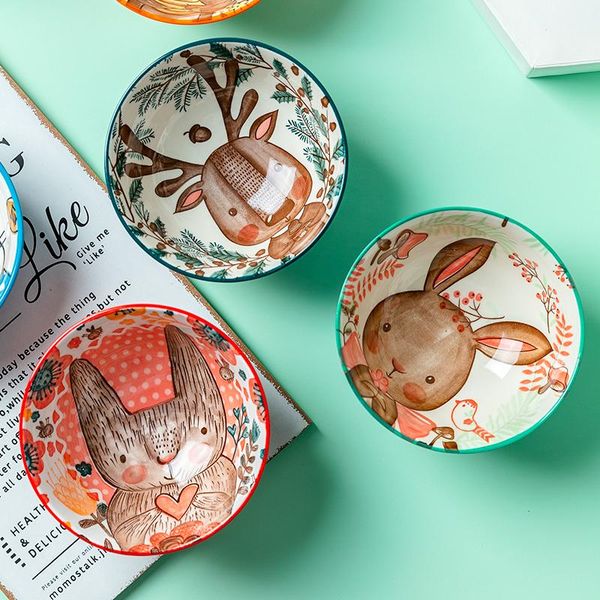 bowls ceramic bowl home lovely couple parent-child noodles to identify a single charge rice creative personality
bowls ceramic bowl home lovely couple parent-child noodles to identify a single charge rice creative personality