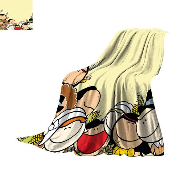 kids thanksgiving throw blanket, smiling children native characters in wheat corn rural field thermal fleece blankets for couch
kids thanksgiving throw blanket, smiling children native characters in wheat corn rural field thermal fleece blankets for couch