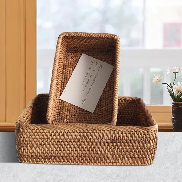 storage baskets 3 sizes hand-woven basket rattan wicker fruit tea snack bread picnic cosmetic box
storage baskets 3 sizes hand-woven basket rattan wicker fruit tea snack bread picnic cosmetic box