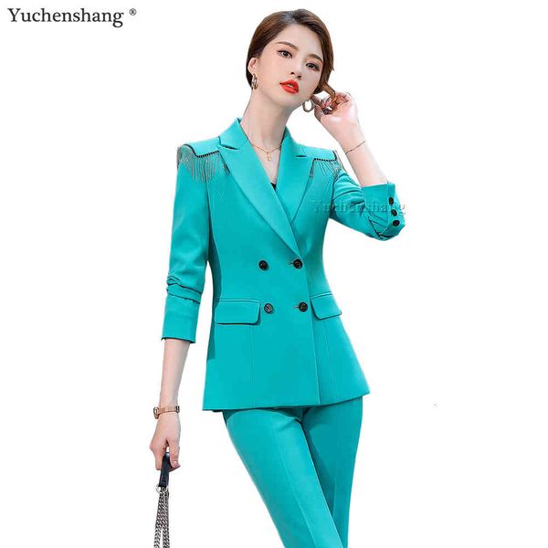 women's suits & blazers 2021 new arrival women double breasted formal ladies pant suit blue white black fashion s-5xl 2 piece set with
women's suits & blazers 2021 new arrival women double breasted formal ladies pant suit blue white black fashion s-5xl 2 piece set with