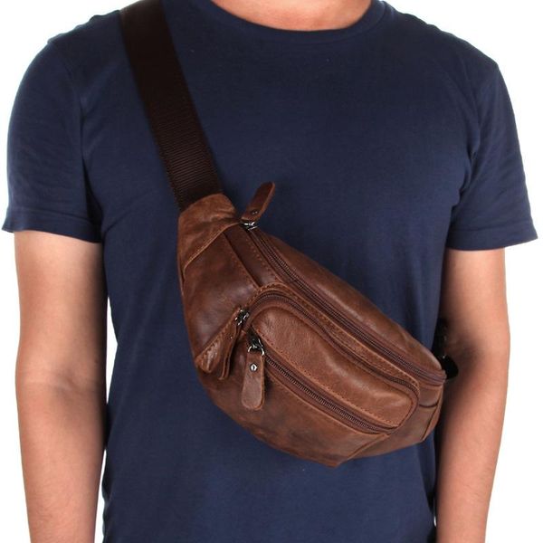 fashion men's phone waist bag first layer cowhide chest genuine leather business outdoor sports shoulder crossbody bags
fashion men's phone waist bag first layer cowhide chest genuine leather business outdoor sports shoulder crossbody bags