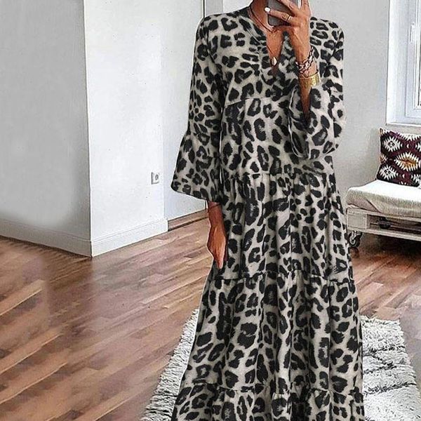 womens dress women holiday v neck print ladies summer short sleeves beach party vintage ropa mujer vestidos, Black;gray
womens dress women holiday v neck print ladies summer short sleeves beach party vintage ropa mujer vestidos, Black;gray
