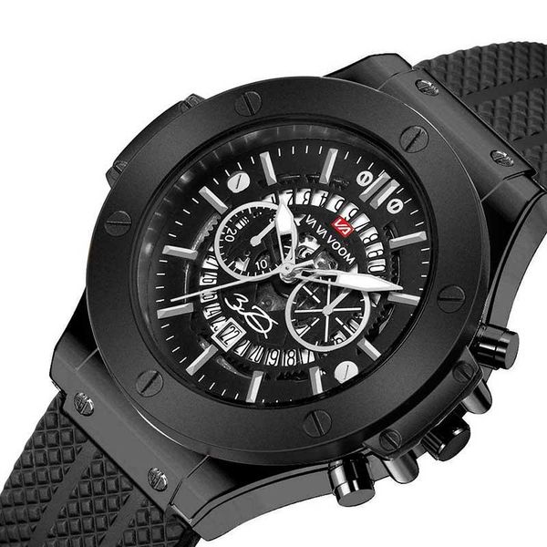 wristwatches va voom men watch leather strap waterproof sport quartz watches, Slivery;brown
wristwatches va voom men watch leather strap waterproof sport quartz watches, Slivery;brown