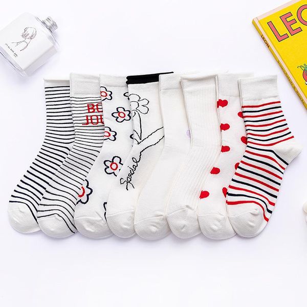 hyuna small flower socks female tube pure cotton love heart floral sweet girl black&white stripes happy harajuku cute sock & hosiery
hyuna small flower socks female tube pure cotton love heart floral sweet girl black&white stripes happy harajuku cute sock & hosiery