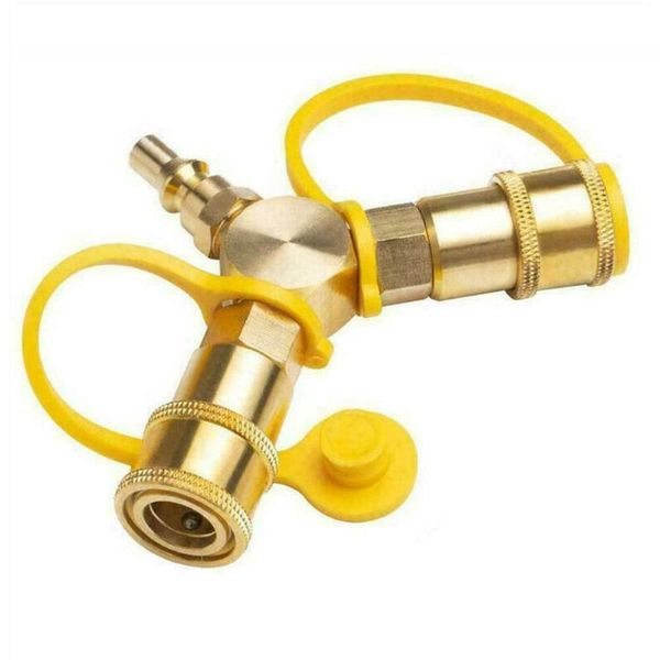 watering equipments propane y-splitter adapter 1/4 inch connector for rv trailer and camping hose
watering equipments propane y-splitter adapter 1/4 inch connector for rv trailer and camping hose
