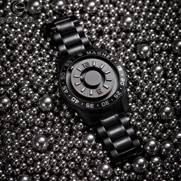 wristwatches eutour innovative magnetic metal magic ball watch men women fashion quartz simple stainless steel strap relogio masculino, Slivery;brown
wristwatches eutour innovative magnetic metal magic ball watch men women fashion quartz simple stainless steel strap relogio masculino, Slivery;brown