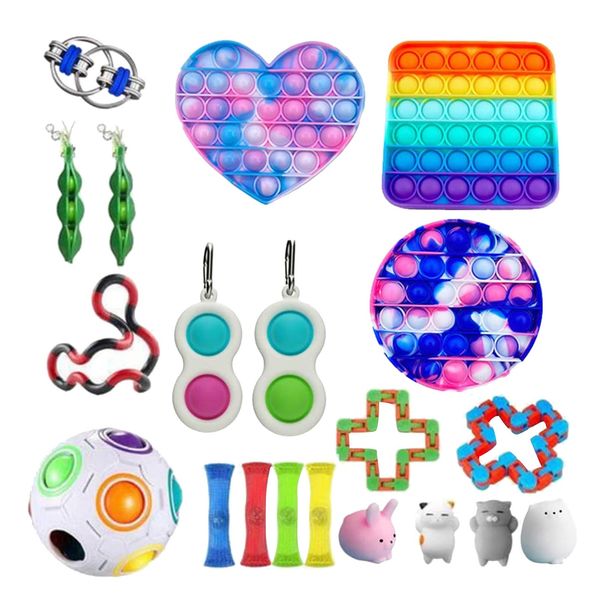 fidget toy 20-piece set of decompression sensory toys autism anxiety relief stress bubble fidgets toys for kids adults set gift
fidget toy 20-piece set of decompression sensory toys autism anxiety relief stress bubble fidgets toys for kids adults set gift