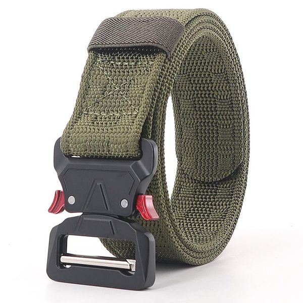 belts men's tactical military heavy duty army adjustable nylon belt metal buckle outdoor hunting waist strap, Black;brown
belts men's tactical military heavy duty army adjustable nylon belt metal buckle outdoor hunting waist strap, Black;brown