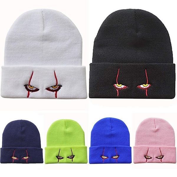 beanies winter soft outdoor beanie solid color knitted hat pennywise scary eyes hood for kids casual outside halloween hats #
beanies winter soft outdoor beanie solid color knitted hat pennywise scary eyes hood for kids casual outside halloween hats #