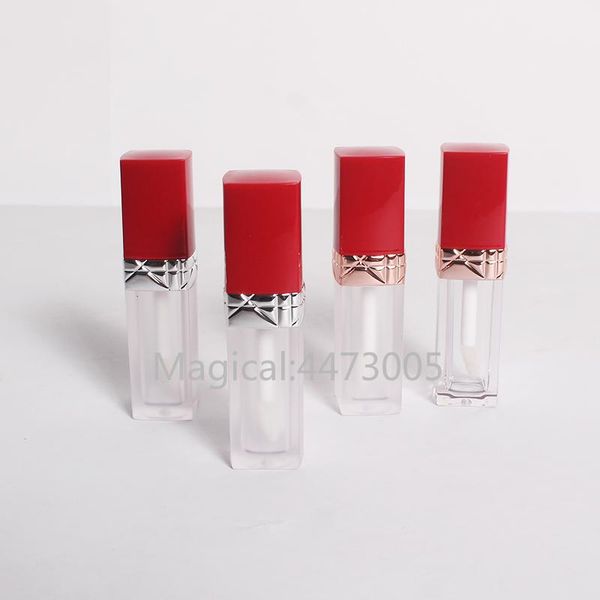 storage bottles & jars 10/30/50pcs 6ml plastic square empty gold/silver lip gloss tubes, diy red cap cosmetic makeup tool, portable package
storage bottles & jars 10/30/50pcs 6ml plastic square empty gold/silver lip gloss tubes, diy red cap cosmetic makeup tool, portable package