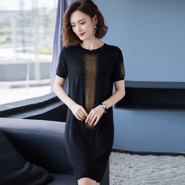 casual dresses women t-shirt summer short sleeve o neck ice silk cool fashion long sequins knitted cxa9, Black;gray
casual dresses women t-shirt summer short sleeve o neck ice silk cool fashion long sequins knitted cxa9, Black;gray