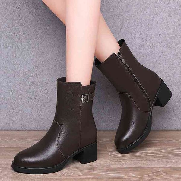 boots big size 35-40 2021 woman real leather mid calf fashion shoes winter warm platform high heel footwear n0047 5orc, Black
boots big size 35-40 2021 woman real leather mid calf fashion shoes winter warm platform high heel footwear n0047 5orc, Black